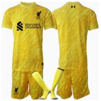 Liverpool Målvakt Tredje Dräkt Barn 2024-25 Kortärmad (+ Korta byxor)